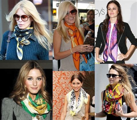 celebrities with hermes scarf|hermes scarf signature.